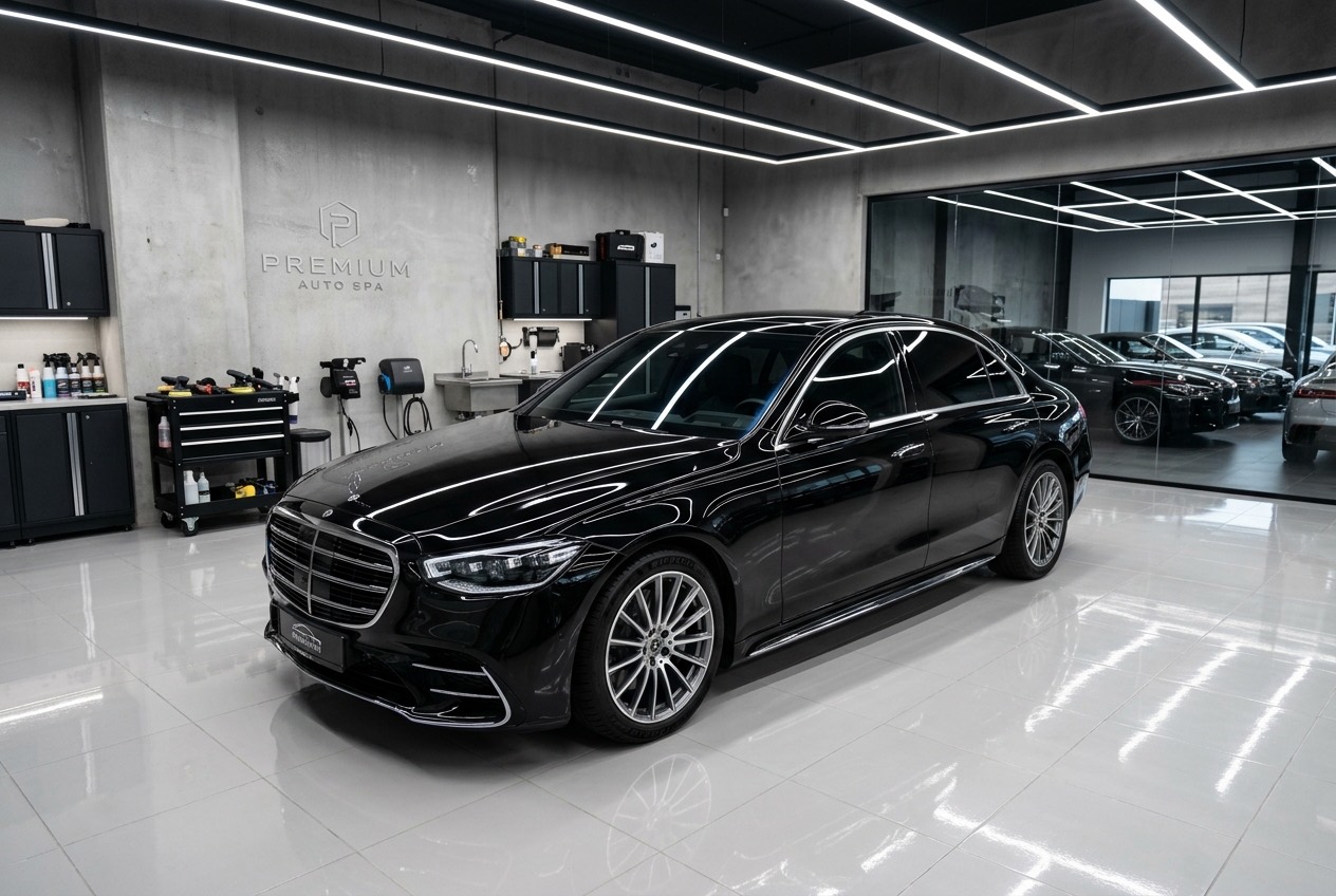 Fully detailed vehicle
